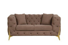 Load image into Gallery viewer, Galaxy Home Contempo Loveseat in Mocha image
