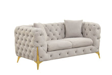 Load image into Gallery viewer, Galaxy Home Contempo Loveseat in Grey
