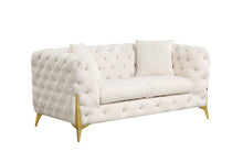 Load image into Gallery viewer, Galaxy Home Contempo Loveseat in Beige
