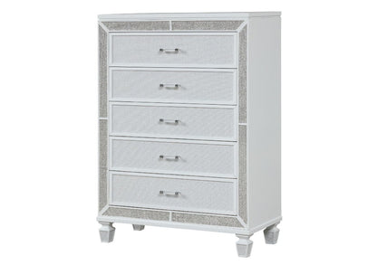 Galaxy Home Crystal Chest in White image