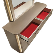 Load image into Gallery viewer, Galaxy Home Medusa Dresser in Gold - Ego Home Furniture
