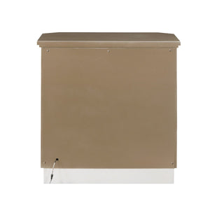 Galaxy Home Medusa Nightstand Gold - Ego Home Furniture