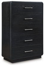 Load image into Gallery viewer, Rowanbeck - Five Drawer Chest - Black
