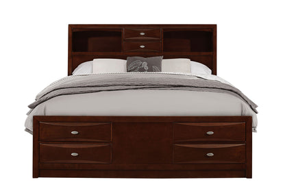 Linda - Full Bed Headboard & Footboard - New Merlot