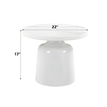 Load image into Gallery viewer, Zaid - Engineering Marble High Gloss Table
