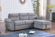 Load image into Gallery viewer, Ashton - Reversible Sleeper Sectional Sofa Chaise
