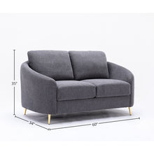 Load image into Gallery viewer, Yuina - 3 Pieces Living Room Set - Gray
