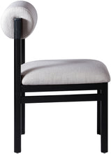 Load image into Gallery viewer, Roundhill - Fabric Dining Chair (Set of 2) - Black Frame
