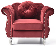 Load image into Gallery viewer, Chic Transitional Flared Arm Chair
