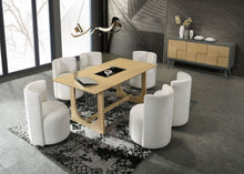 Load image into Gallery viewer, Blayde - 8 Pieces Dining Room Set - Natural / White
