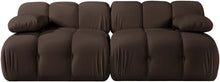 Load image into Gallery viewer, Orin - Velvet Performance Fabric Upholstered 2 Piece Modular Sofa
