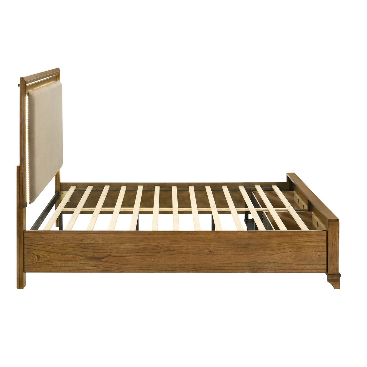 Talcott - Queen Storage Footboard Drawer Kit - Honey