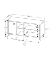 Load image into Gallery viewer, TV Stand, Console, Media Entertainment Center, Storage Cabinet, Contemporary &amp; Modern
