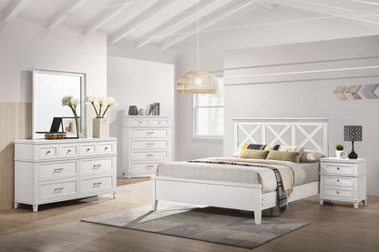 Nova II - 3 Drawer Nightstand With USB