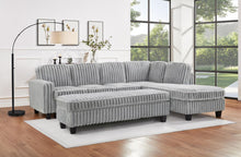Load image into Gallery viewer, U321 - Corduroy Ottoman - Gray

