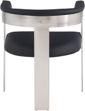 Load image into Gallery viewer, Romeo - Faux Leather Dining Chair With Silver Base (Set of 2)
