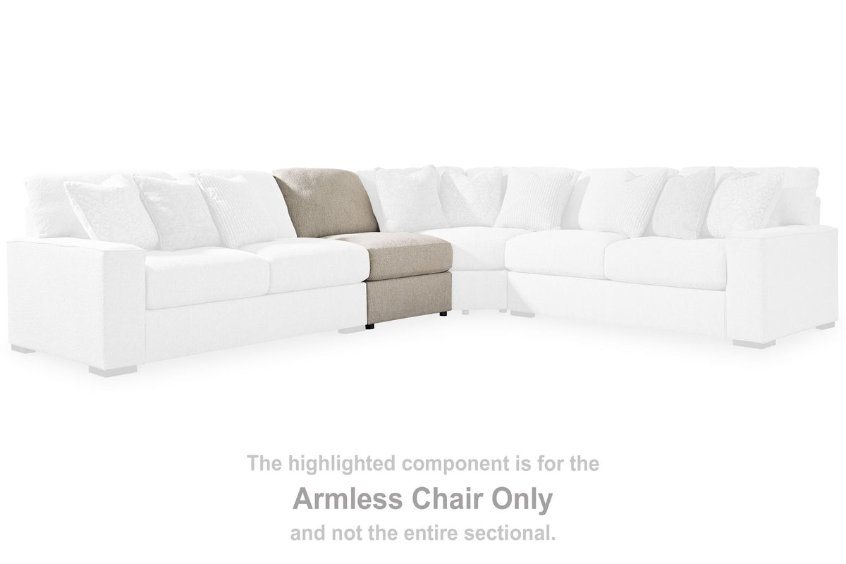 Ballyton - Armless Chair - Sand