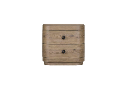 Pagosa - Large 2-Drawer Nightstand - English Knotty Oak