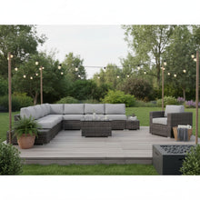 Load image into Gallery viewer, Stylish Entertainment Sectional Set, Outdoor Living
