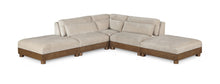 Load image into Gallery viewer, Turin - Chenille Fabric Upholstered Modular Sectional - Taupe
