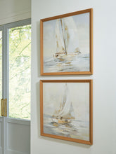 Load image into Gallery viewer, Winbrook - Wall Art Set (Set of 2) - Gray / Tan / Gold Finish
