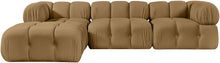 Load image into Gallery viewer, Orin - Velvet 4 Piece Modular Sectional With Chaise
