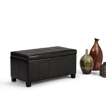 Load image into Gallery viewer, Dover - Upholstered Storage Ottoman Bench

