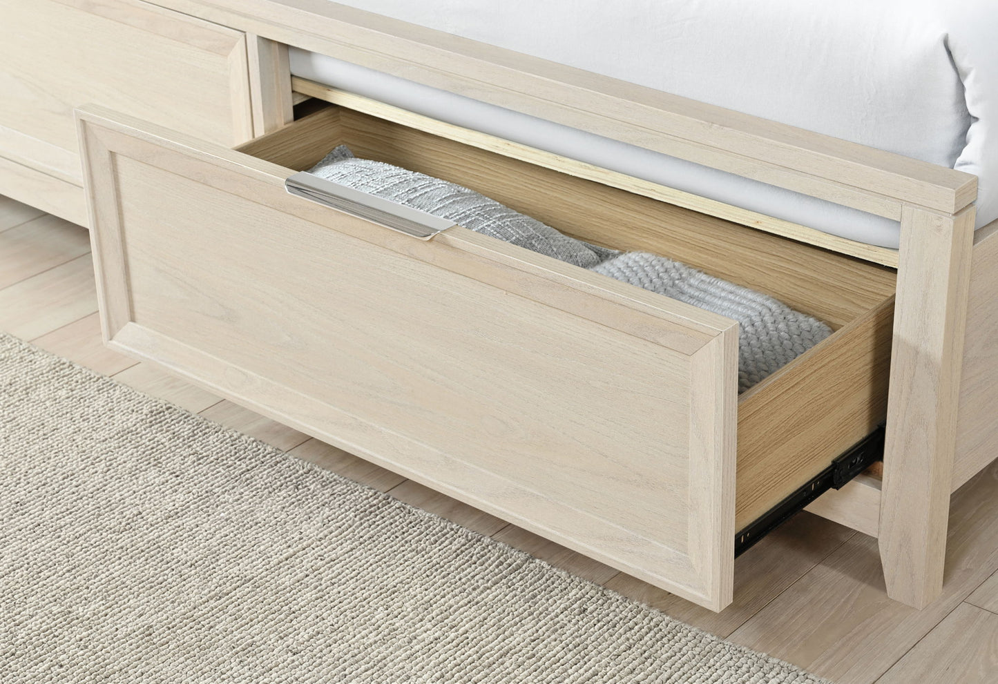 Mariah - King Bed - Beige