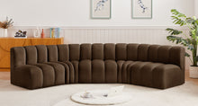 Load image into Gallery viewer, Arc - Velvet 5 Piece U-Shaped Modular Sofa
