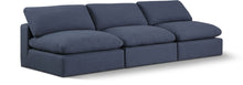Load image into Gallery viewer, Comfy - Linen Modular Armless Sofa 3 Seats
