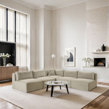 Load image into Gallery viewer, Shaggy - 5 Piece Modular Corner Armless Sectional
