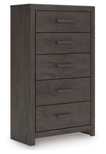 Load image into Gallery viewer, Prendonea - Five Drawer Chest - Charcoal
