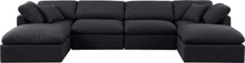 Load image into Gallery viewer, Indulge - Linen 6 Piece Modular Double Chaise Sectional
