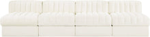 Load image into Gallery viewer, Rummi - Armless Velvet Performance Fabric Upholstered 4 Piece Modular Sofa
