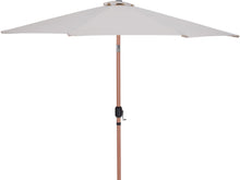Load image into Gallery viewer, Fiji - Aluminum Patio Umbrella With Square Teak Base
