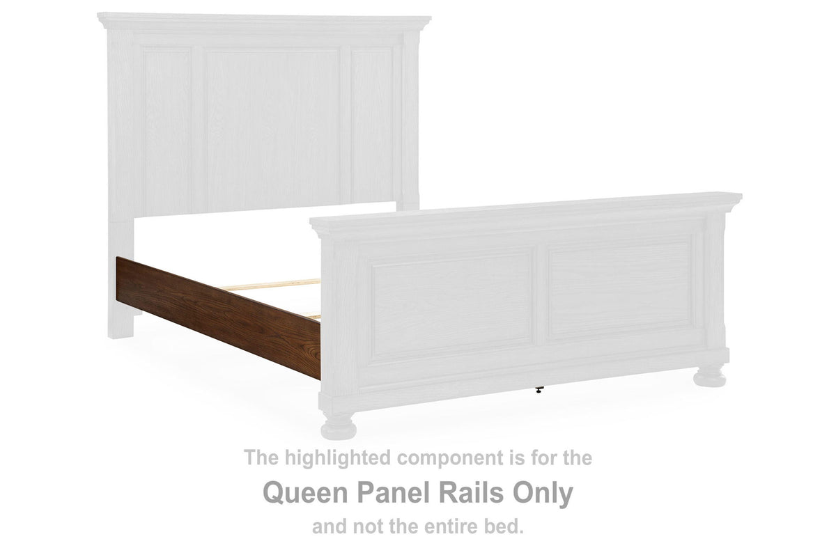Zackaryn - Queen Panel Rails - Warm Brown - Ego Home Furniture