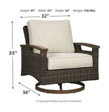 Load image into Gallery viewer, Paradise Trail - 3 Pc. - Lounge Set - Medium Brown
