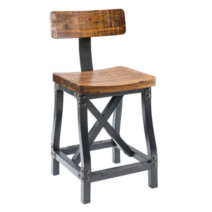Counter Stool With Back - Amber - Ego Home Furniture