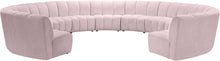 Load image into Gallery viewer, Infinity - 11 Piece Velvet Modular Sectional
