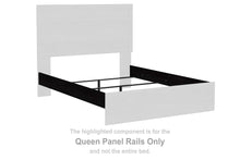 Load image into Gallery viewer, Belachime - Queen Panel Rails - Charcoal
