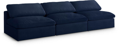 Serene - Modular Armless 3 Seat Sofa