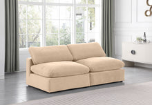 Load image into Gallery viewer, Comfy - Velvet Modular Armless Sofa 2 Seats
