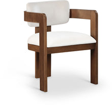 Load image into Gallery viewer, Sacha - Velvet Dining Chair With Brown Base (Set of 2)
