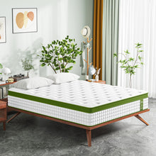 Load image into Gallery viewer, 14" Hybrid Mattress With Gel Memory Foam And Pocket Springs
