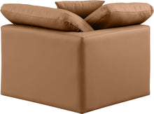 Load image into Gallery viewer, Indulge - Faux Leather Corner Chair
