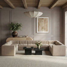 Load image into Gallery viewer, Rummi - Velvet Performance Fabric Upholstered 10 Piece Modular Sectional
