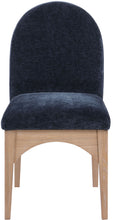 Load image into Gallery viewer, Waldorf - Chenille Dining Side Chair With Natural Legs
