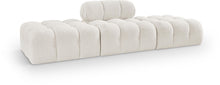 Load image into Gallery viewer, Ames - 3 Piece Boucle Upholstered Modular Sofa With 2 Backless Seats
