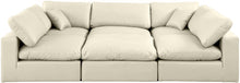 Load image into Gallery viewer, Comfy - 6 Piece Faux Leather Sectional
