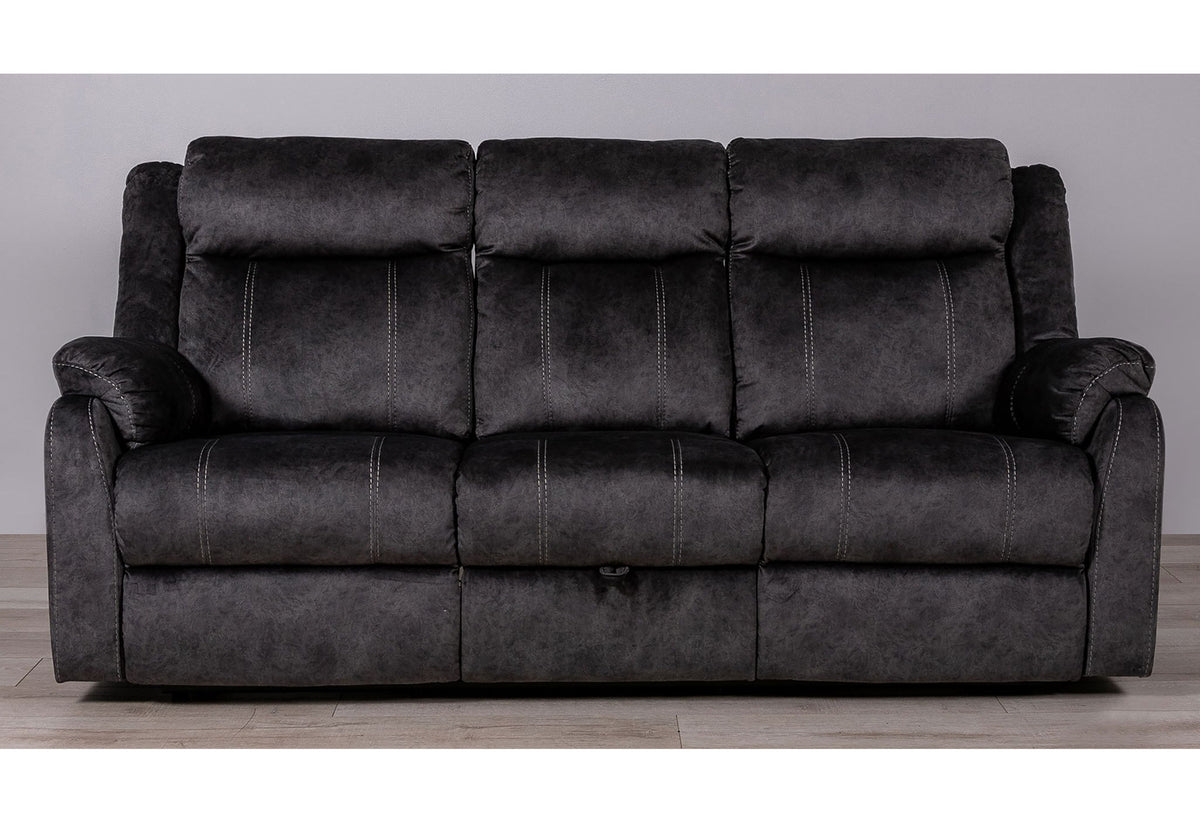 U7303 - Recliner Sofa - Domino Granite